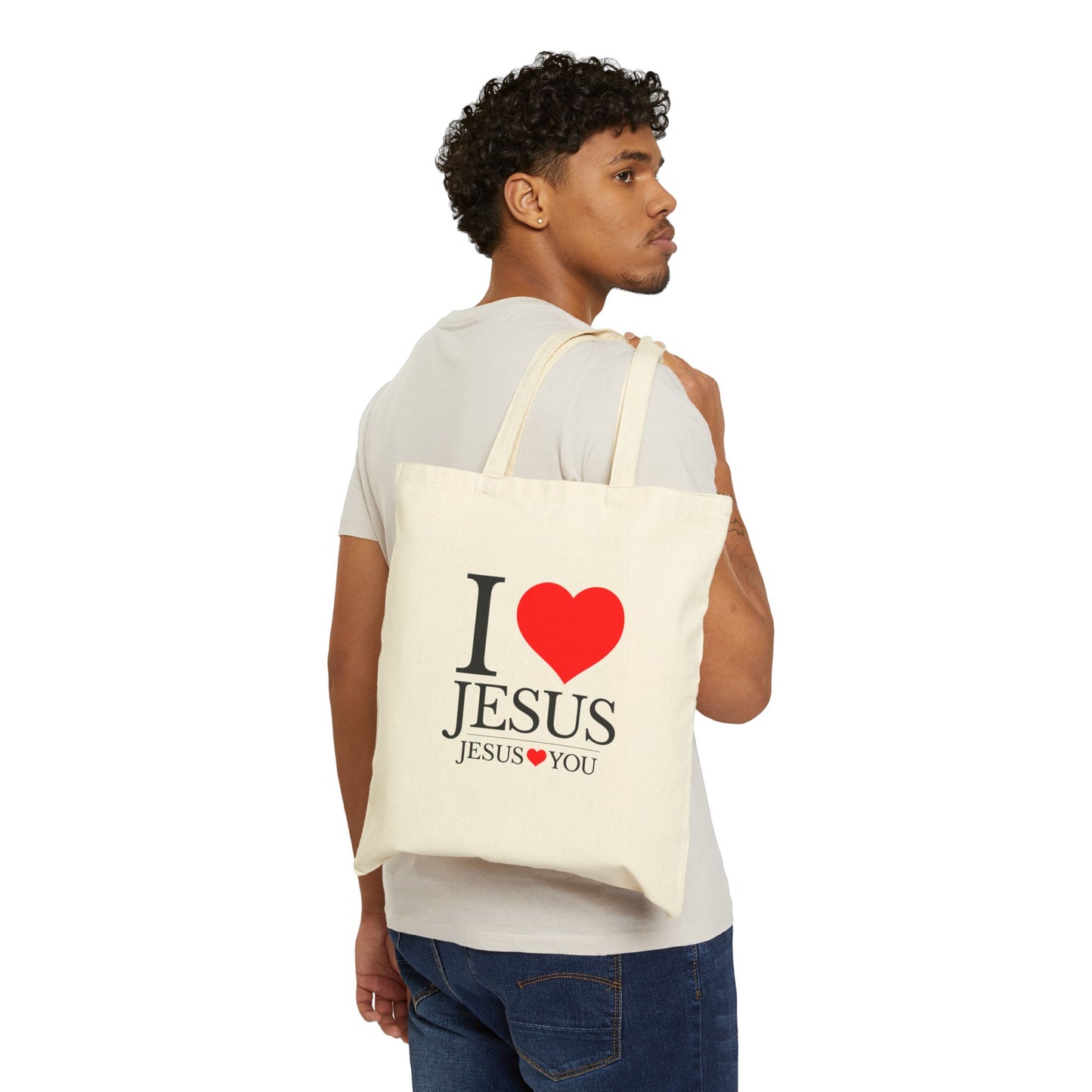 Faith & Hope Canvas Tote. Designed by Little Wilson