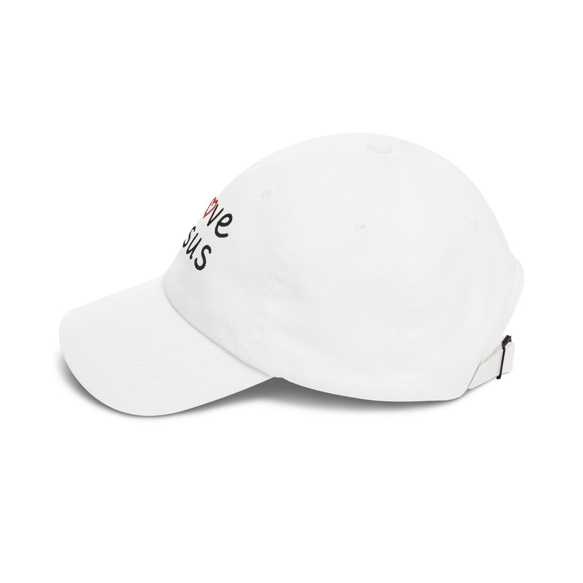 I Love Jesus Embroidered Dad Cap – Designed by Maxo