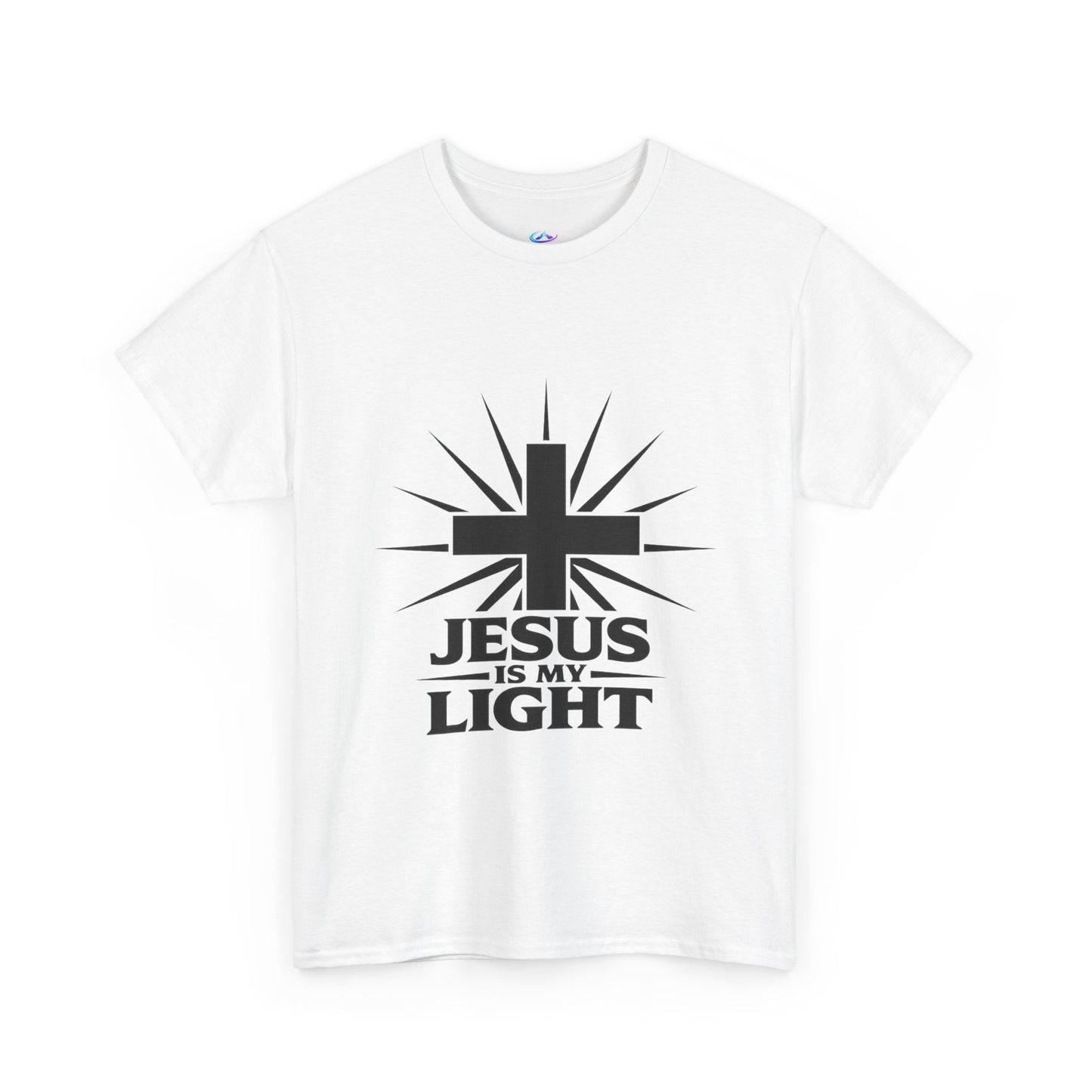 Jesus Is My Light Classic Cotton T-Shirt – Designed by Fritzmond