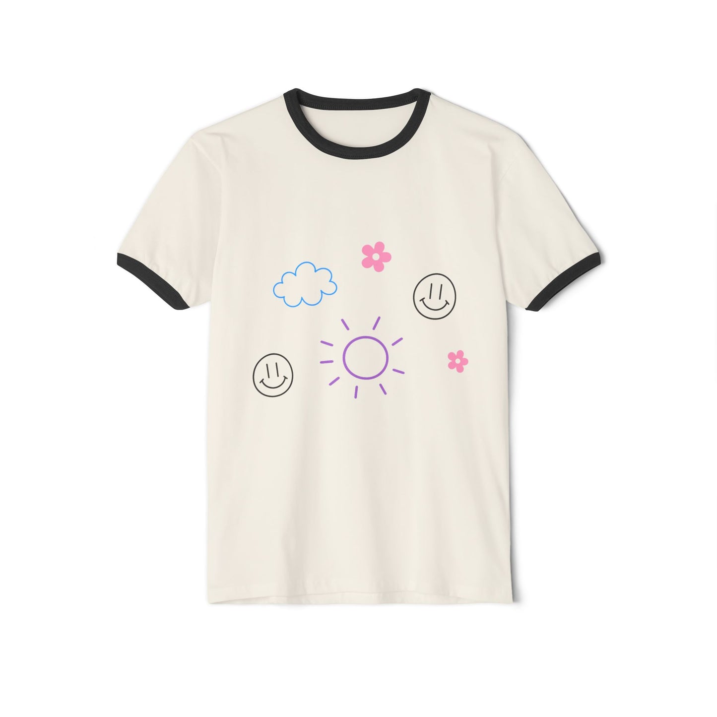 Smiles & Sunshine Ringer Tee | Designed by Ana