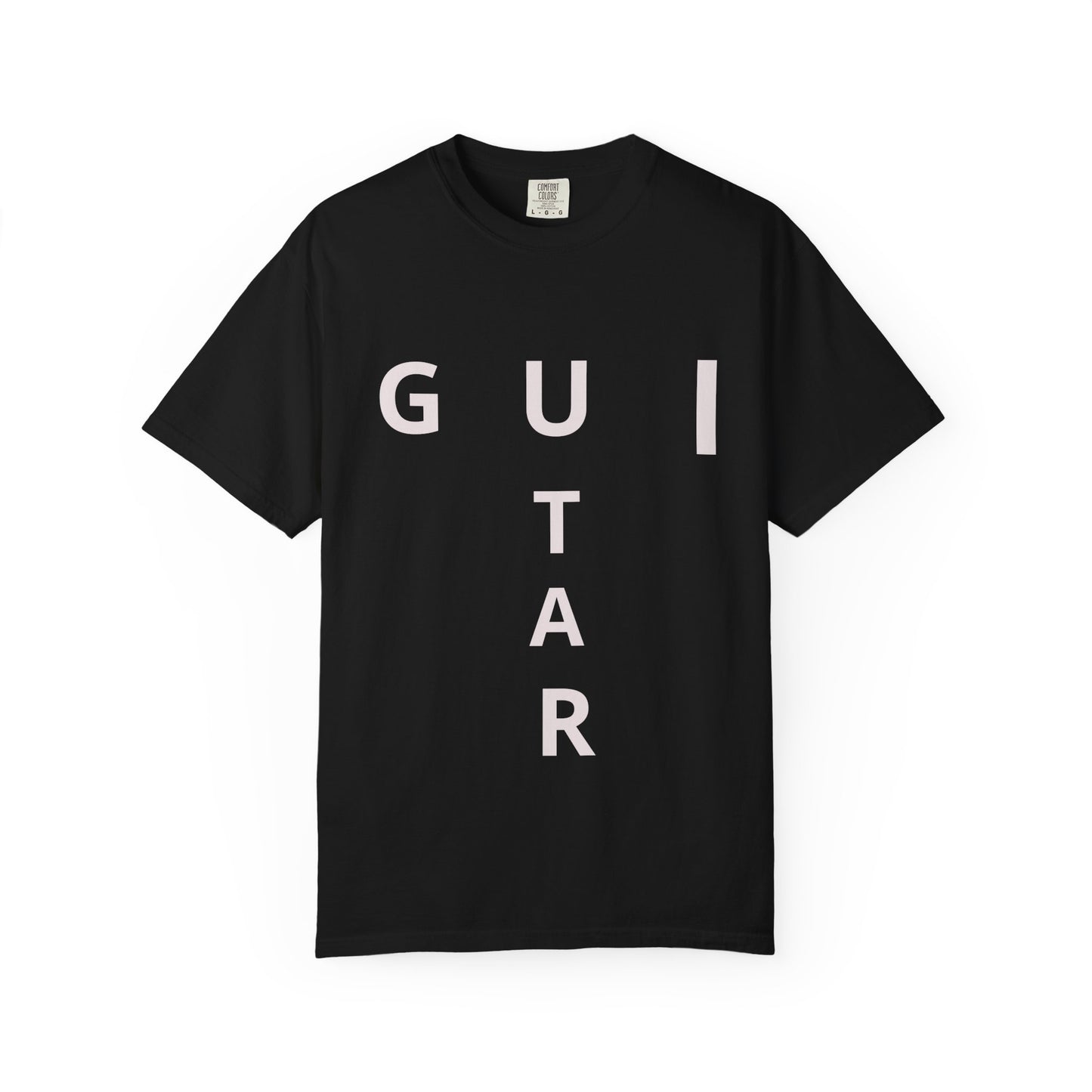 Retro Cat Playing Electric Guitar Graphic Tee - Designed by Osnel