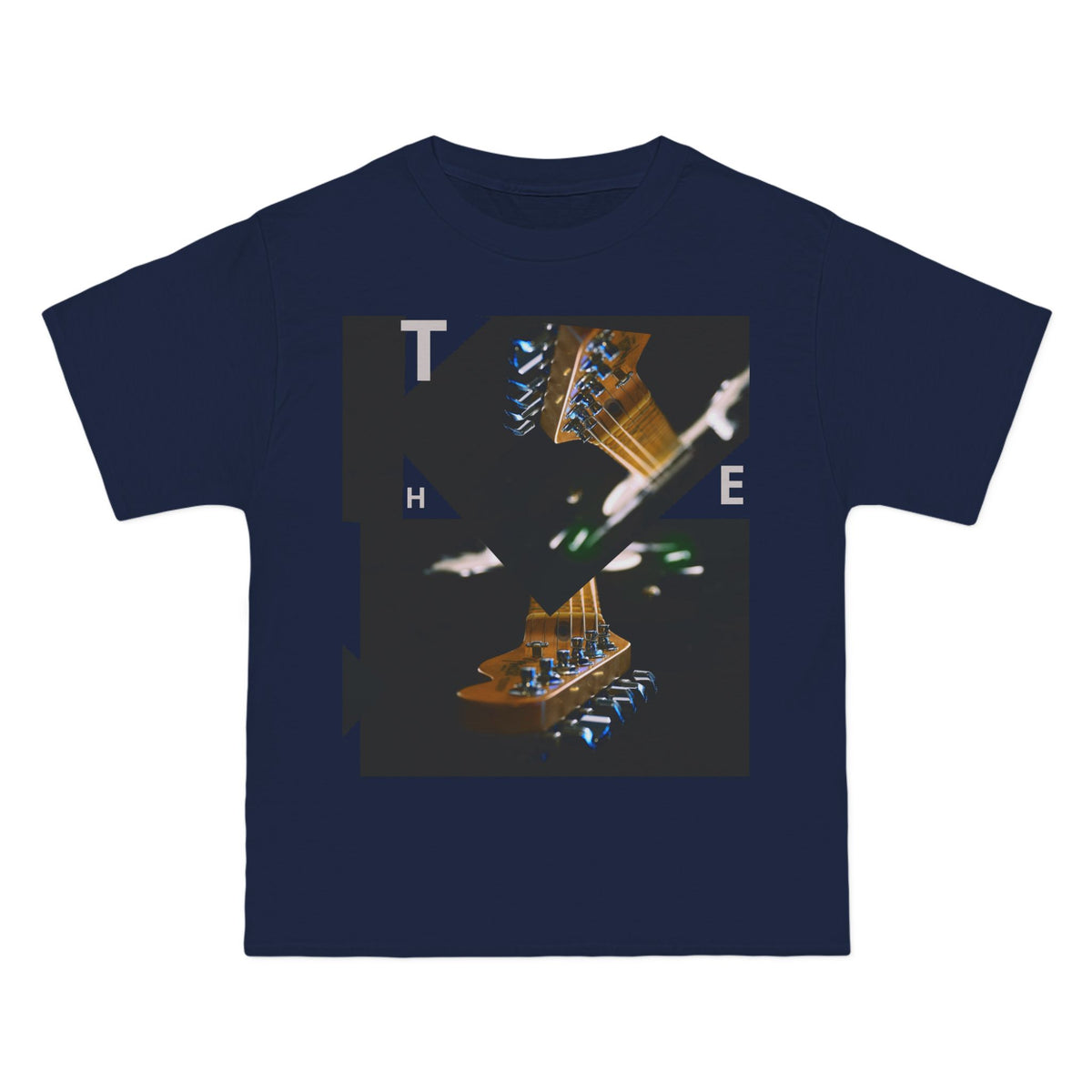 Guitar Graphic T-Shirt with RD Back Design – Designed by Osnel