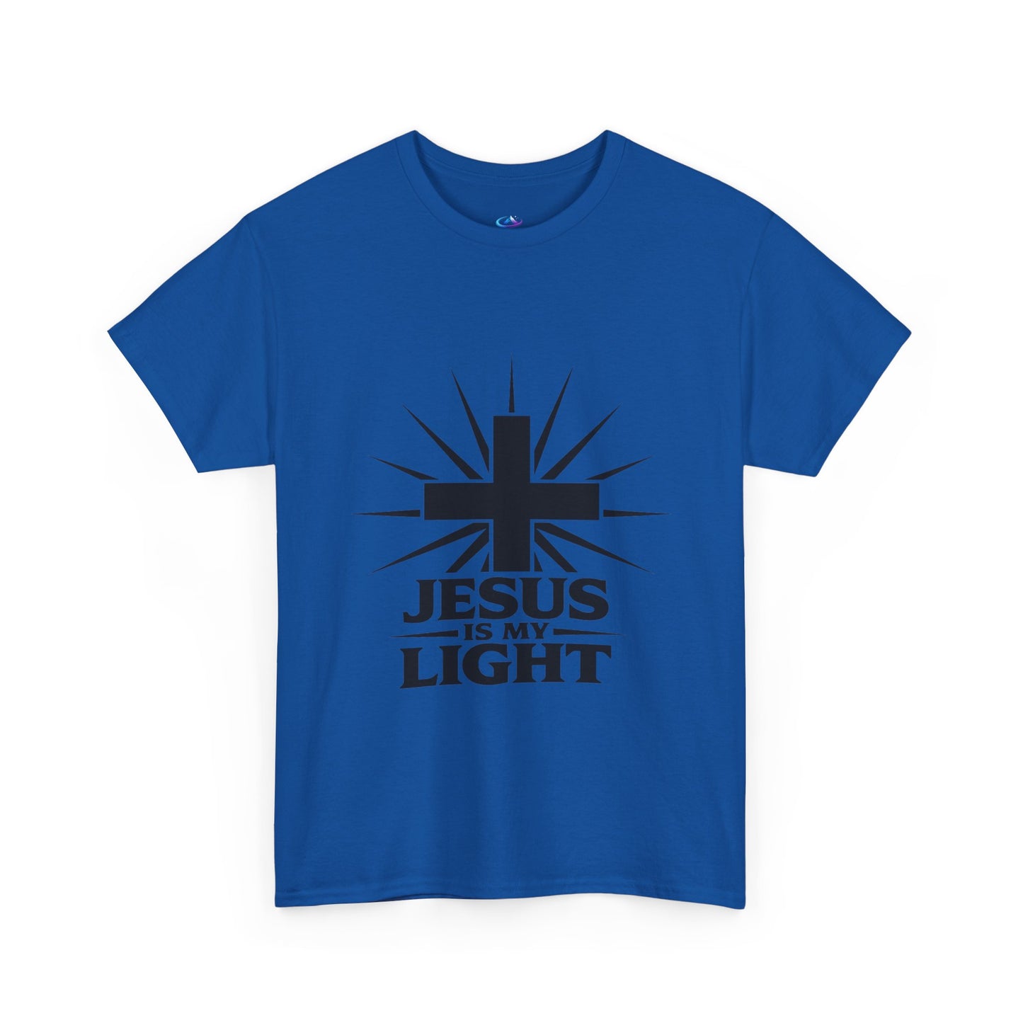 Jesus Is My Light Classic Cotton T-Shirt – Designed by Fritzmond