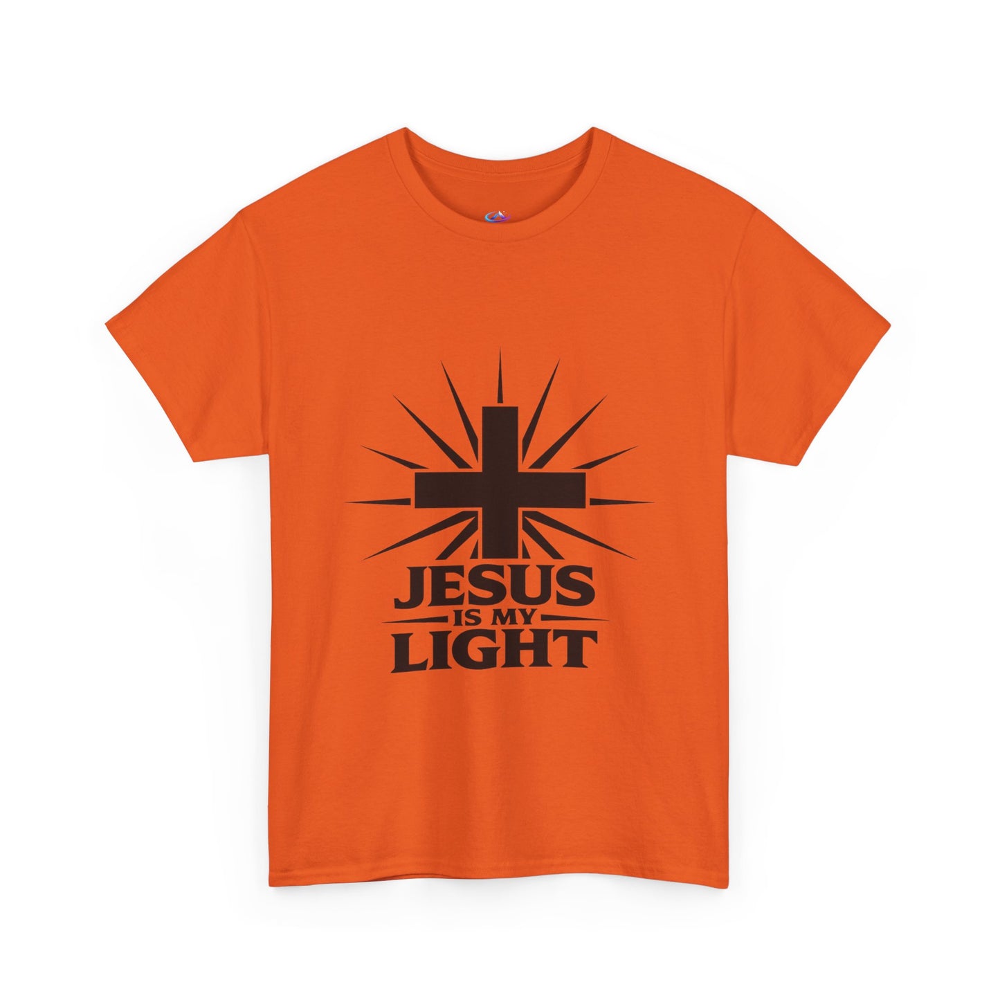 Jesus Is My Light Classic Cotton T-Shirt – Designed by Fritzmond