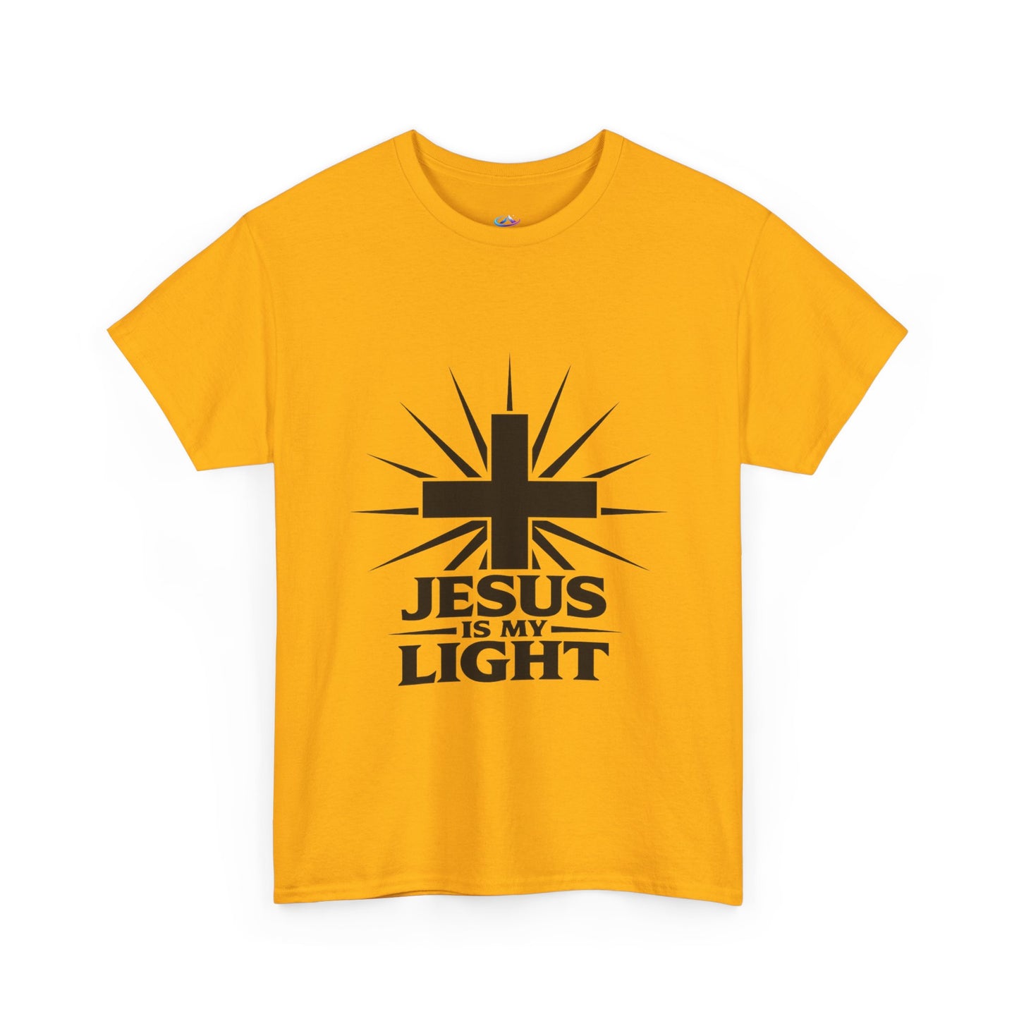 Jesus Is My Light Classic Cotton T-Shirt – Designed by Fritzmond