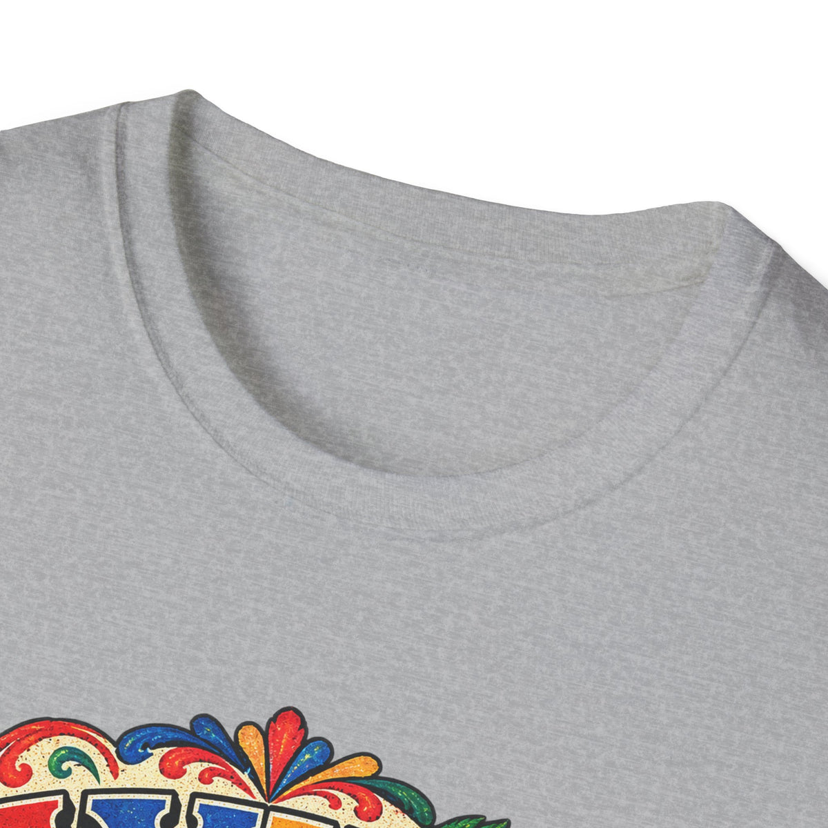 (Osnel)Haiti Grenadiers T-Shirt — Tropical Palm, Hibiscus & Drum Vacation Tee