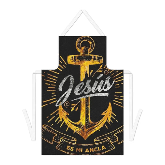 Jesus Anchor Kitchen Apron – Designed by Christopher