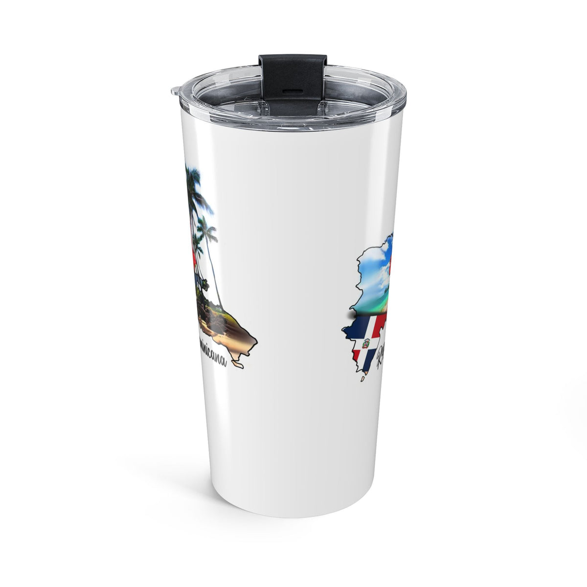 20 oz Dominican Republic Beach Tumbler – Designed by Ezequiel
