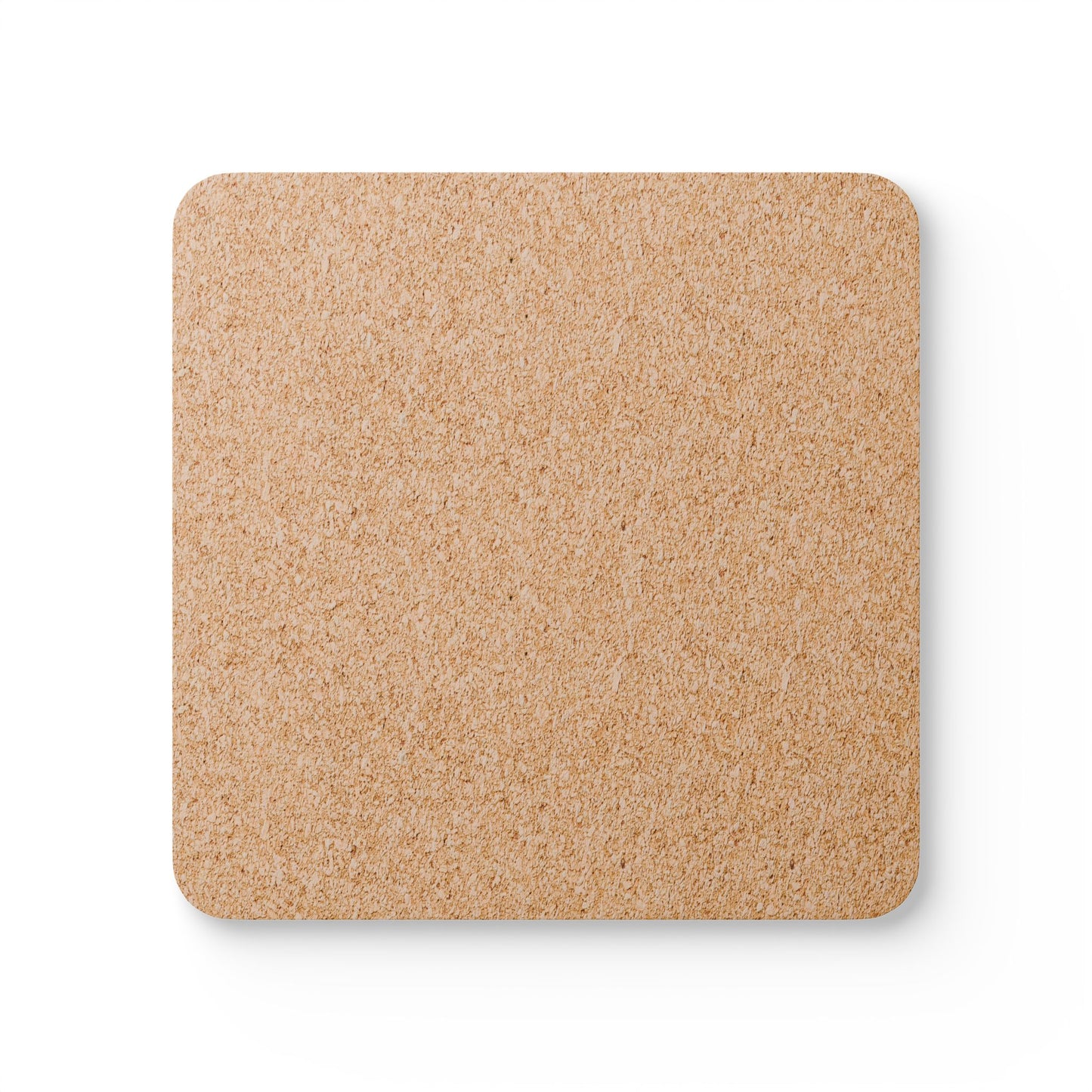 Cork Coaster Set — Colorful Mango Art with "Helping Hands Orphanage"
