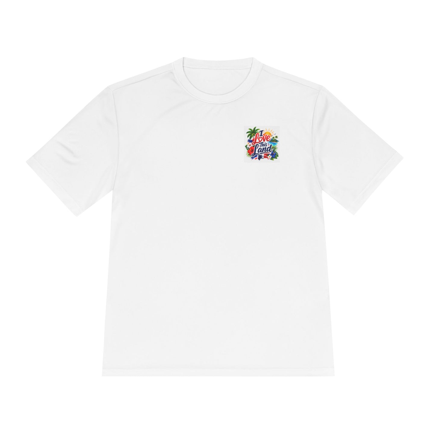 “I Love This Land” Tropical Palm Graphic T-Shirt – Designed by Ezequiel