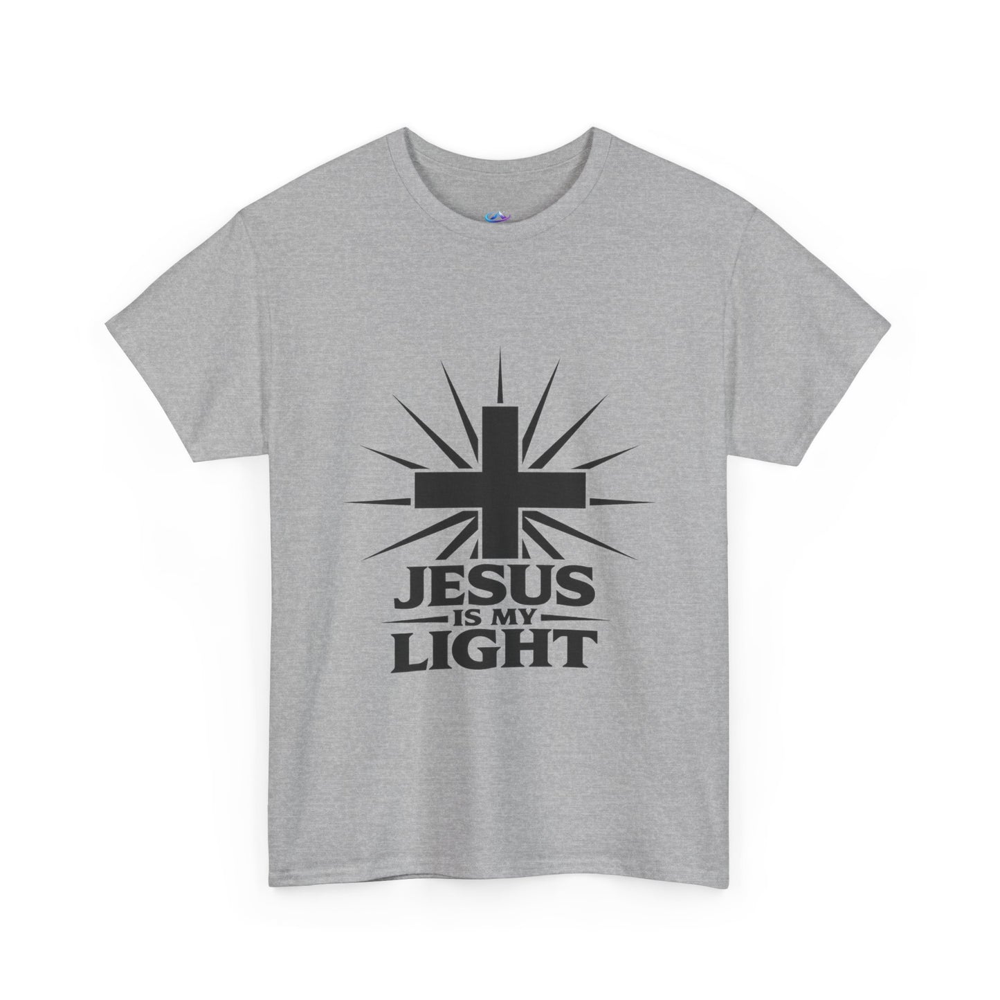 Jesus Is My Light Classic Cotton T-Shirt – Designed by Fritzmond