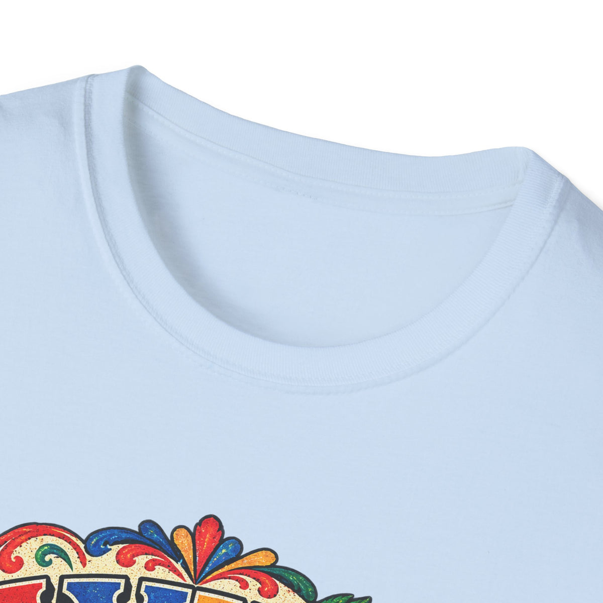 (Osnel)Haiti Grenadiers T-Shirt — Tropical Palm, Hibiscus & Drum Vacation Tee