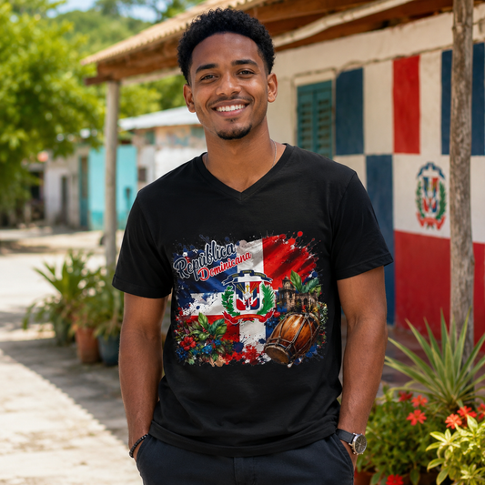 Faith & Purpose Unisex V-Neck T-Shirt – Christian Apparel by Bioff | Helping Hands Orphanage