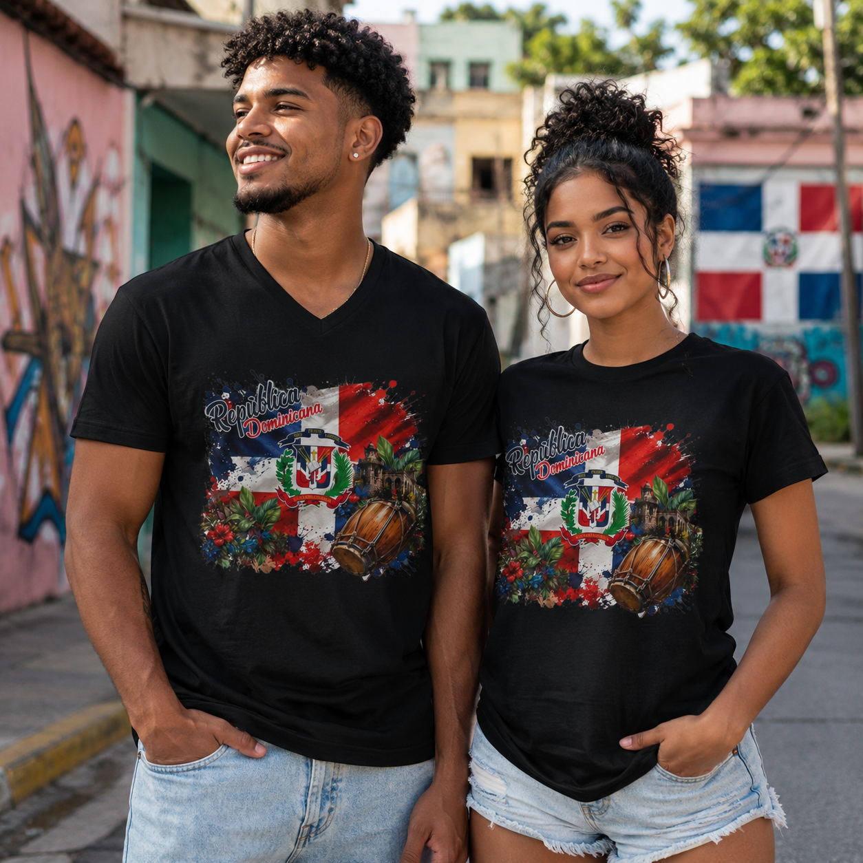 Faith & Purpose Unisex V-Neck T-Shirt – Christian Apparel by Bioff | Helping Hands Orphanage