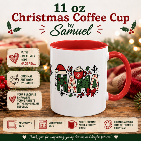 Christmas Coffee Mug Santa Hat Design Perfect Holiday Gift For Mom Festive Ceramic Cup Morning Beverage Essential Winter Season Celebration Meaningful Present Christmas Day Breakfast Kitchen Collection Artistic Santa Design Holiday