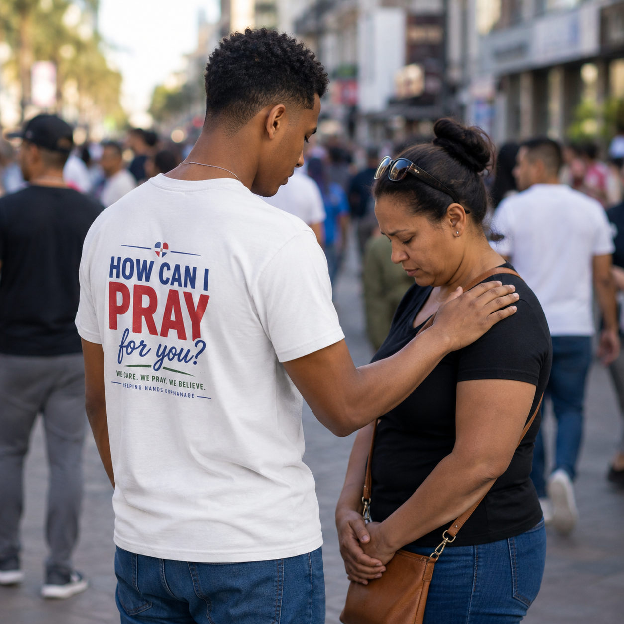 How Can I Pray For You? Tee — Christian Prayer Ministry T-Shirt