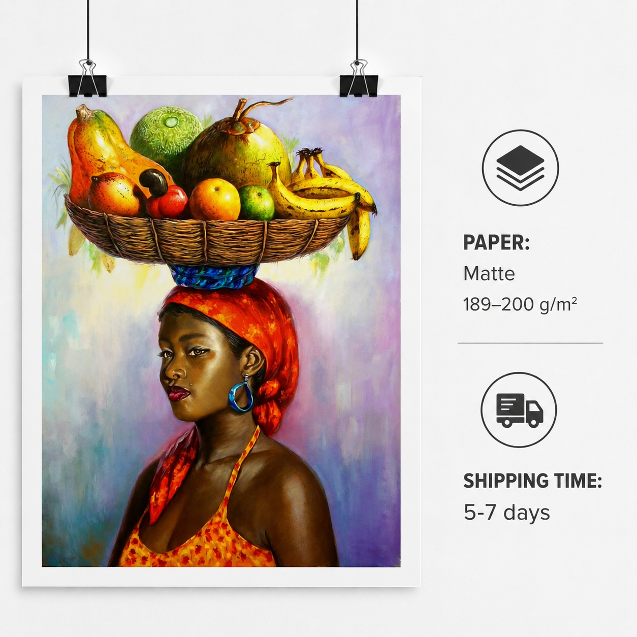 Fruit of Hope Rolled Poster | Artwork by Bioff | Archival Fine Art Print