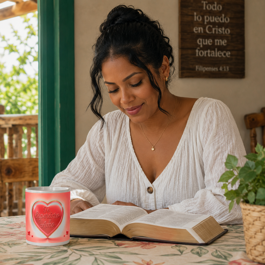 Start Your Day with Purpose (Faith • Hope • Master) Mug by Annety