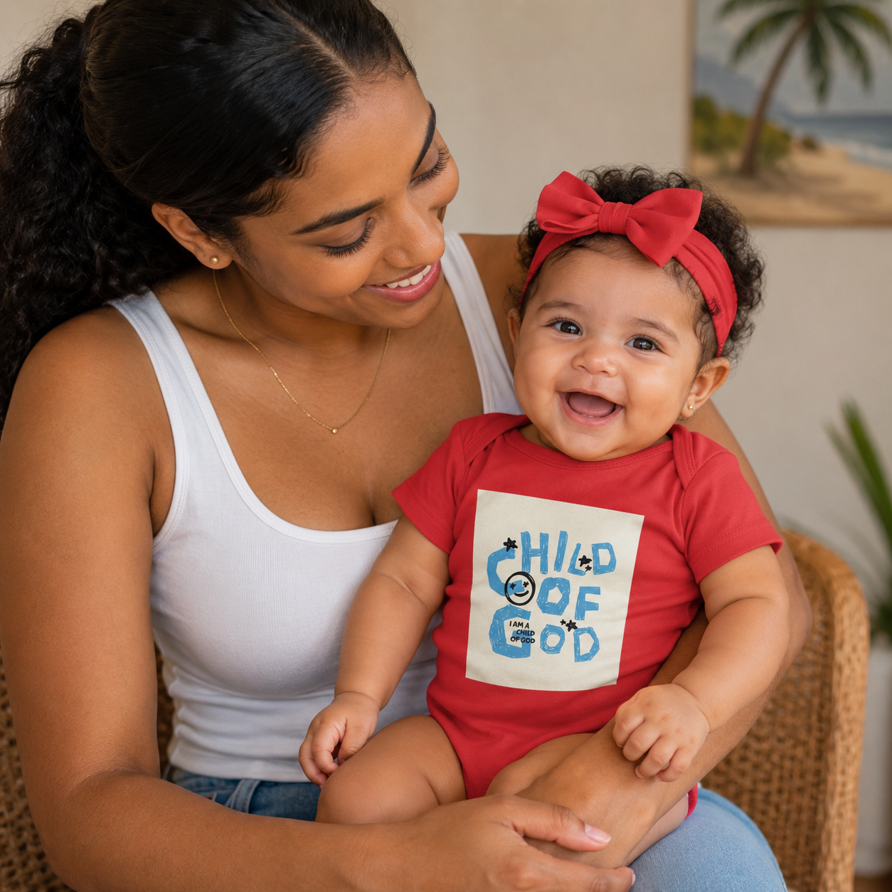 A Simple Reminder of God's Love infant bodysuit created by Ana