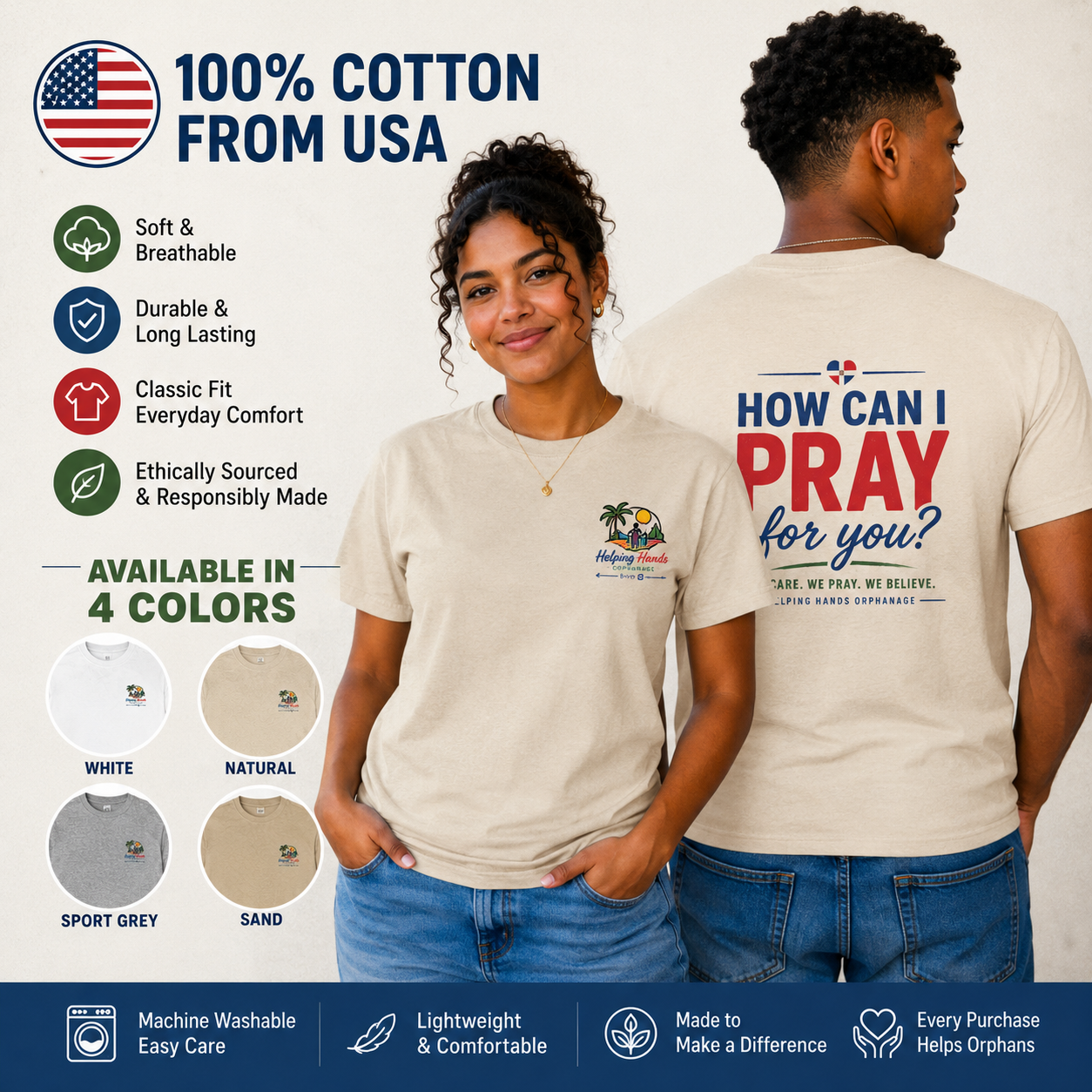 How Can I Pray For You? Tee — Christian Prayer Ministry T-Shirt
