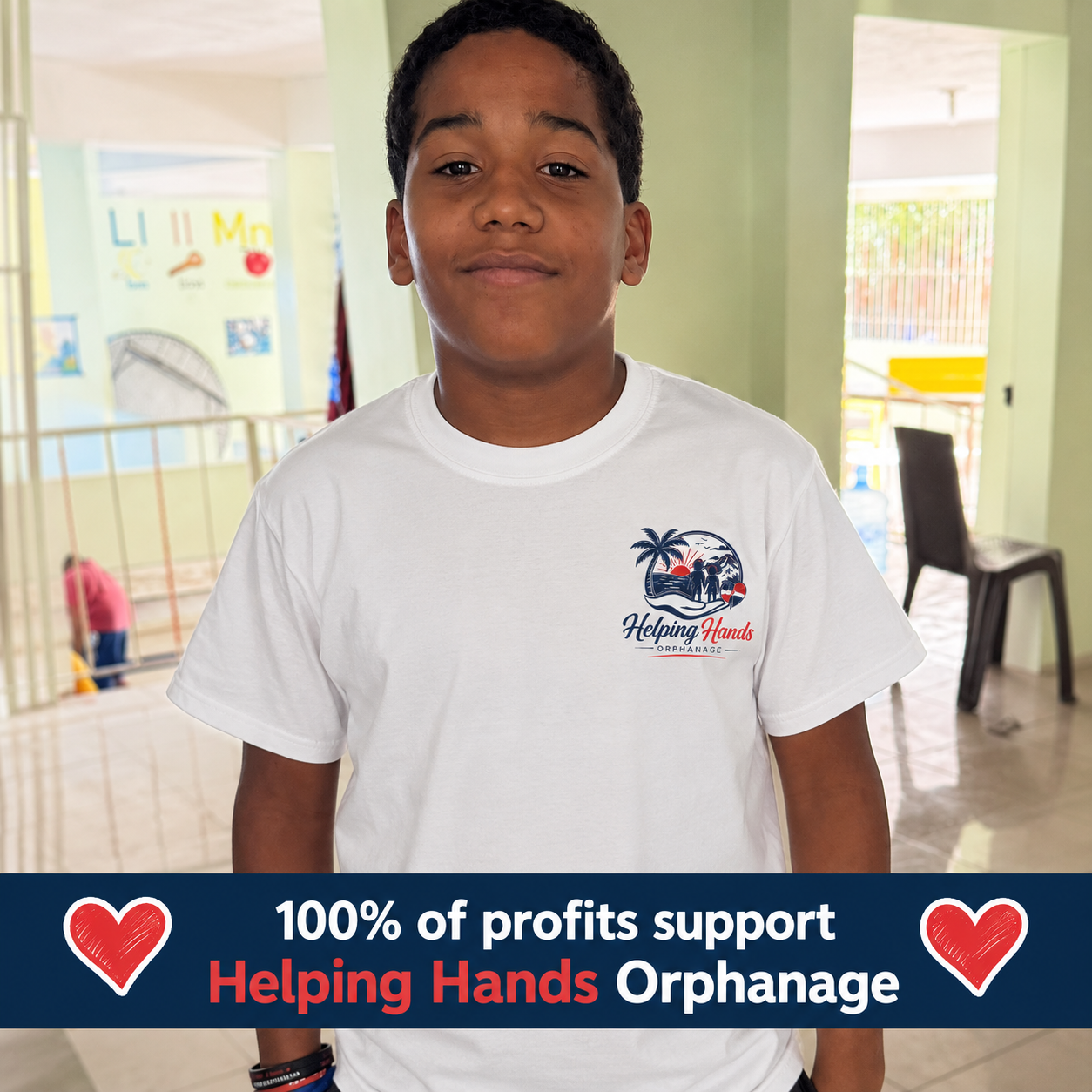 The Best Souvenir from the Dominican Republic™ Charity Vacation T-Shirt | Support Helping Hands Orphanage